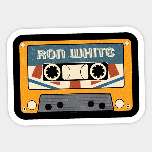 Vintage Ron White Sticker by bardo_bardon